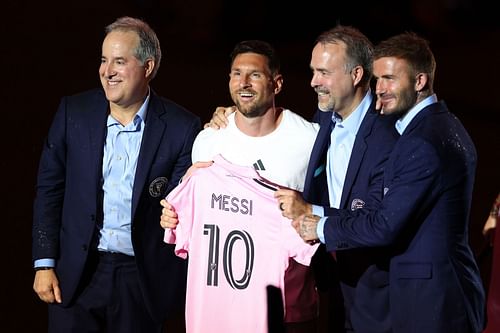Messi's presentation at Miami - Source: Getty