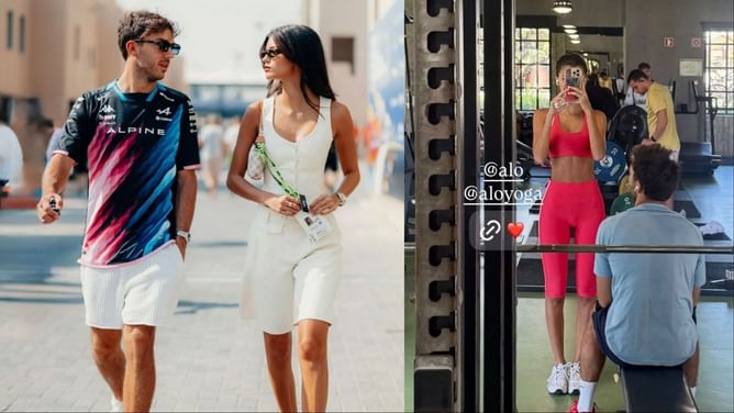 Pierre Gasly's girlfriend Kika Gomes flaunts toned abs in latest social media post