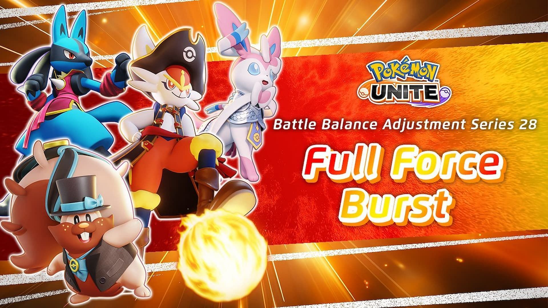 Pokemon Unite Full Force Burst: Release date, balance updates, and more