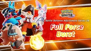 Pokemon Unite Full Force Burst: Release date, balance updates, and more