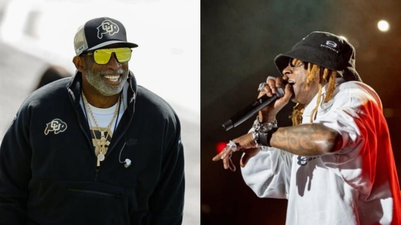 Deion Sanders (L) Lil Wayne (R) Image credit: IMAGN