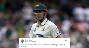 "Does Cameron Green have pics of the selectors?" - Fans react sarcastically to all-rounder's twin failure with bat in SA vs AUS WTC 2025 final