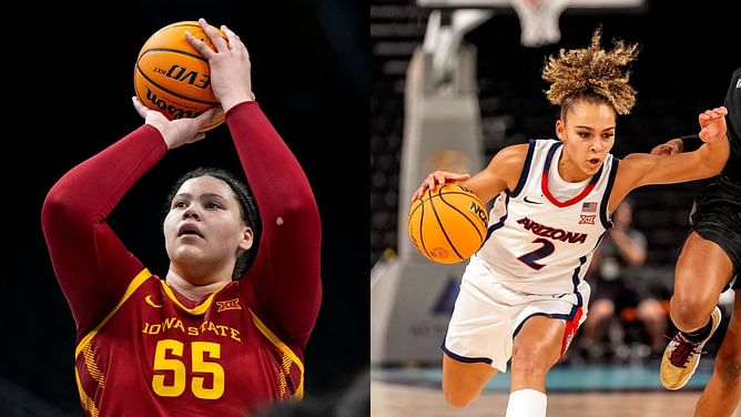 Iowa State star Audi Crooks drops 4-word reaction as new teammate Jada Williams tries her hand at golfing