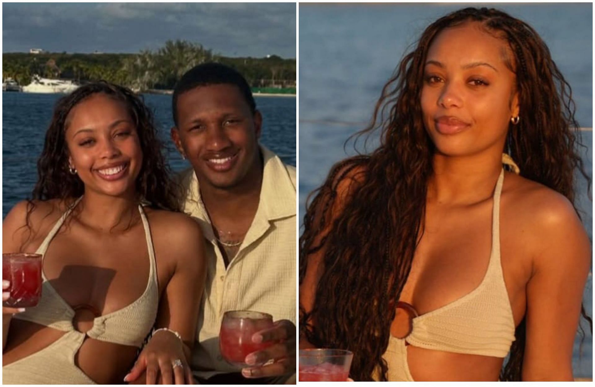 Michael Penix Jr.&rsquo;s fianc&eacute;e Olivia Carter