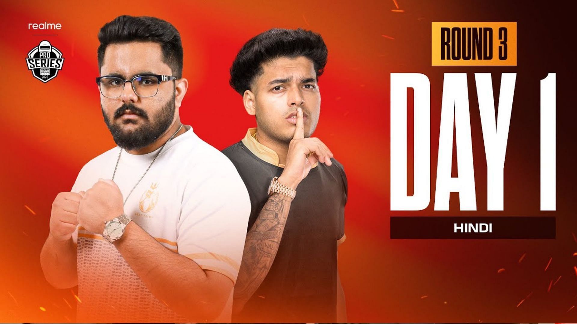 Day 1 of BMPS 2025 Round 3 takes place on June 9 (Image via YouTube/Krafton India Esports)