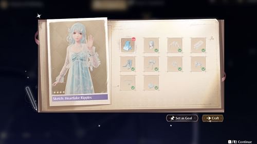 All 10 sketches need to obtained first from the Heart of Infinity (Image via Sportskeeda Gaming/Infold Games)
