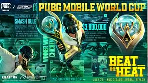 PUBG Mobile World Cup (PMWC) 2025 to feature Smash Rule