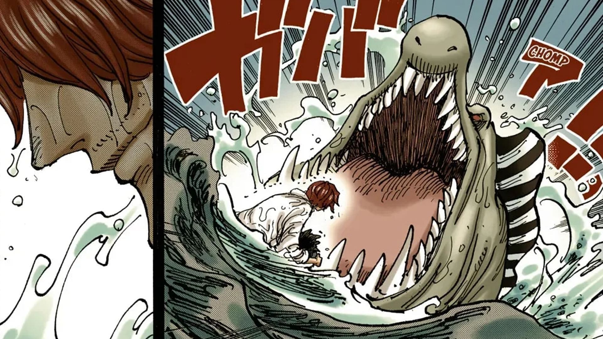 In light of the latest One Piece chapter, this scene may take on a new meaning (Image via Shueisha)