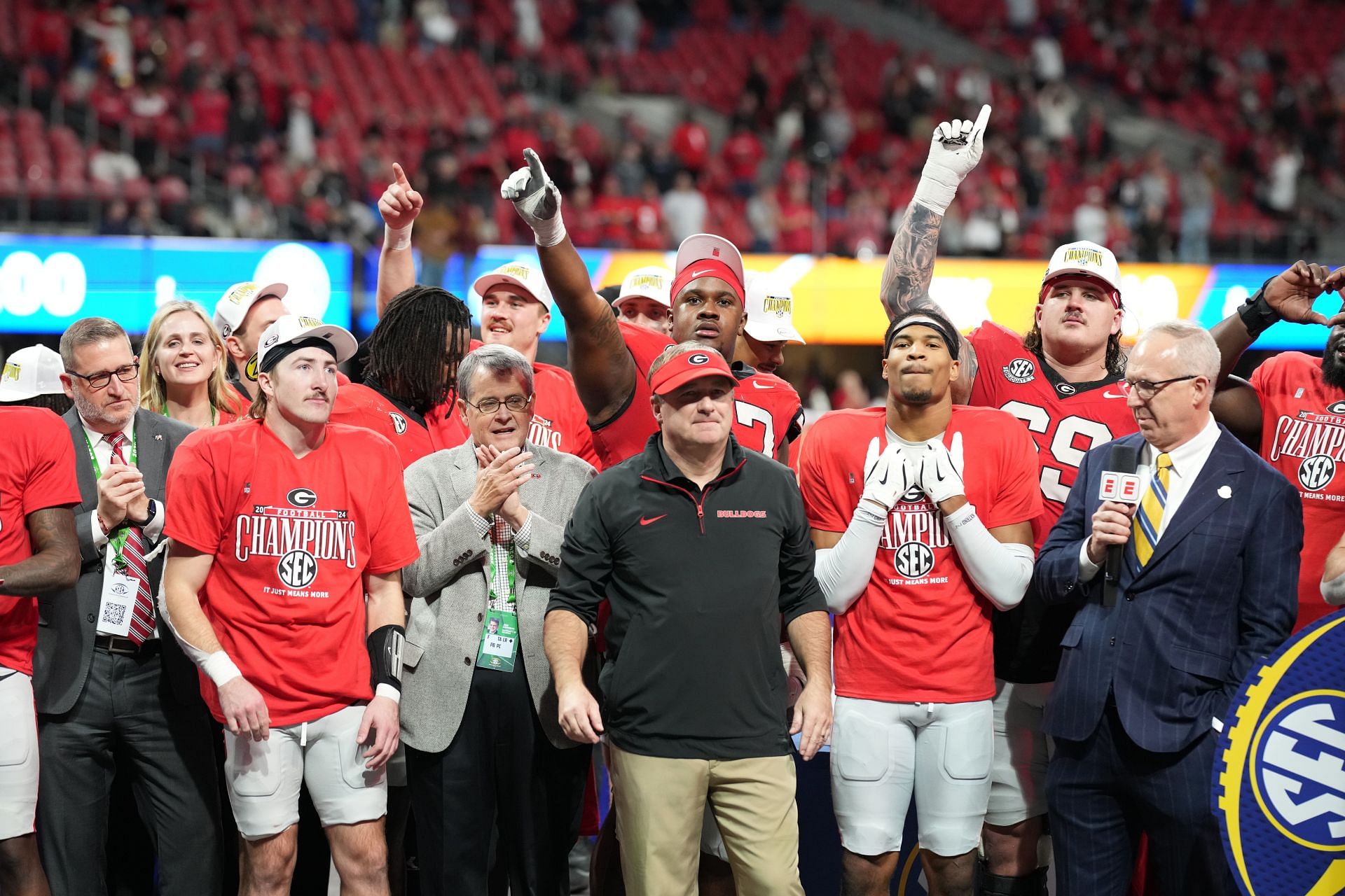 2024 SEC Championship, University of Georgia vs University of Texas - Source: Getty