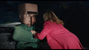 Who voices villager in A Minecraft Movie?