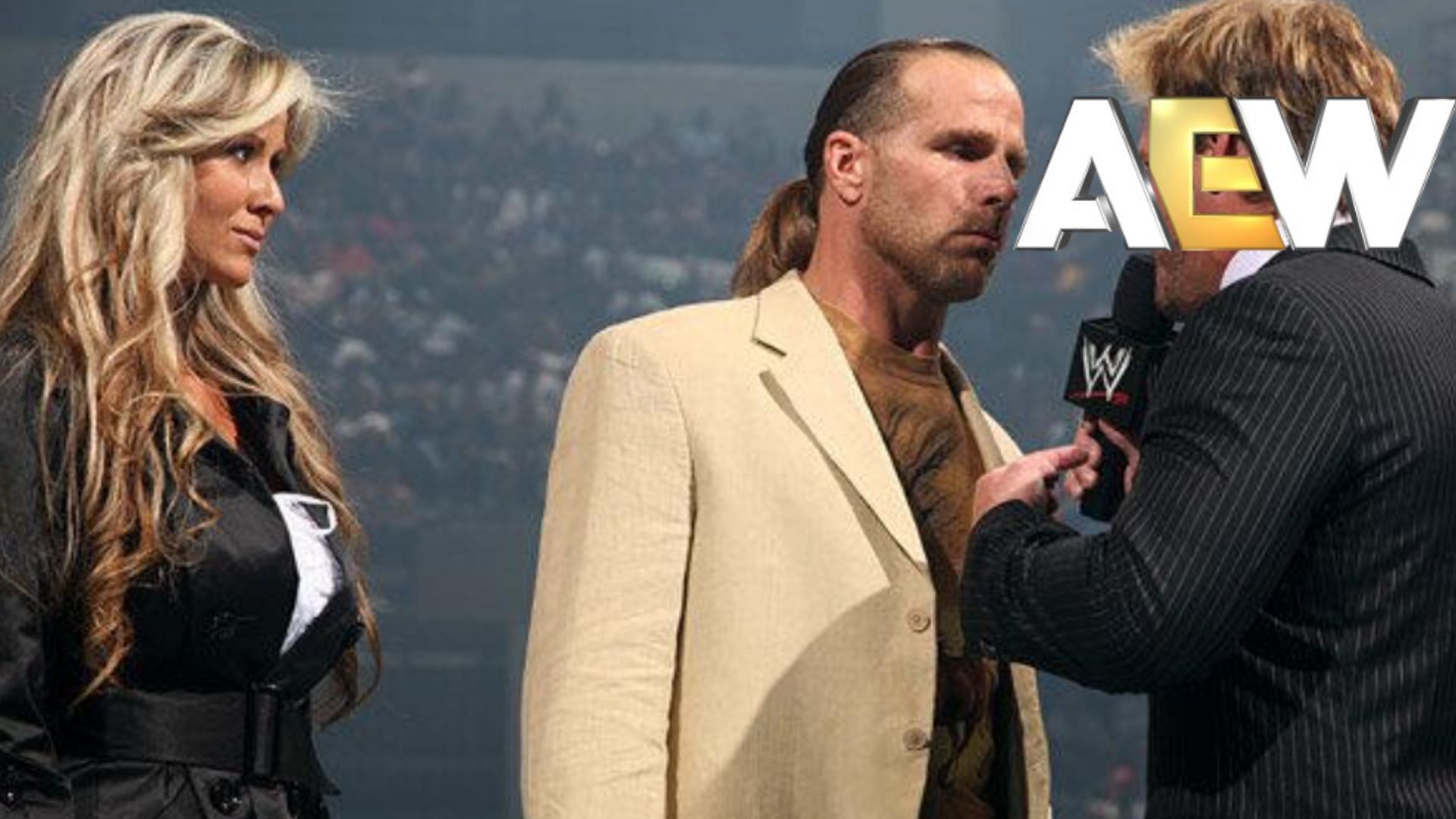 When top AEW star shockingly punched Shawn Michaels wife in the face! 
