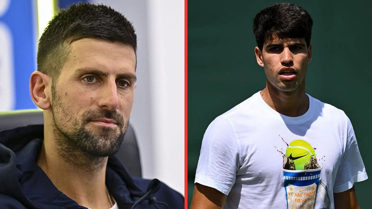 Last 2 years, Carlos Alcaraz didnt respect me - Novak Djokovic pulls Spaniards leg amid Wimbledon practice
