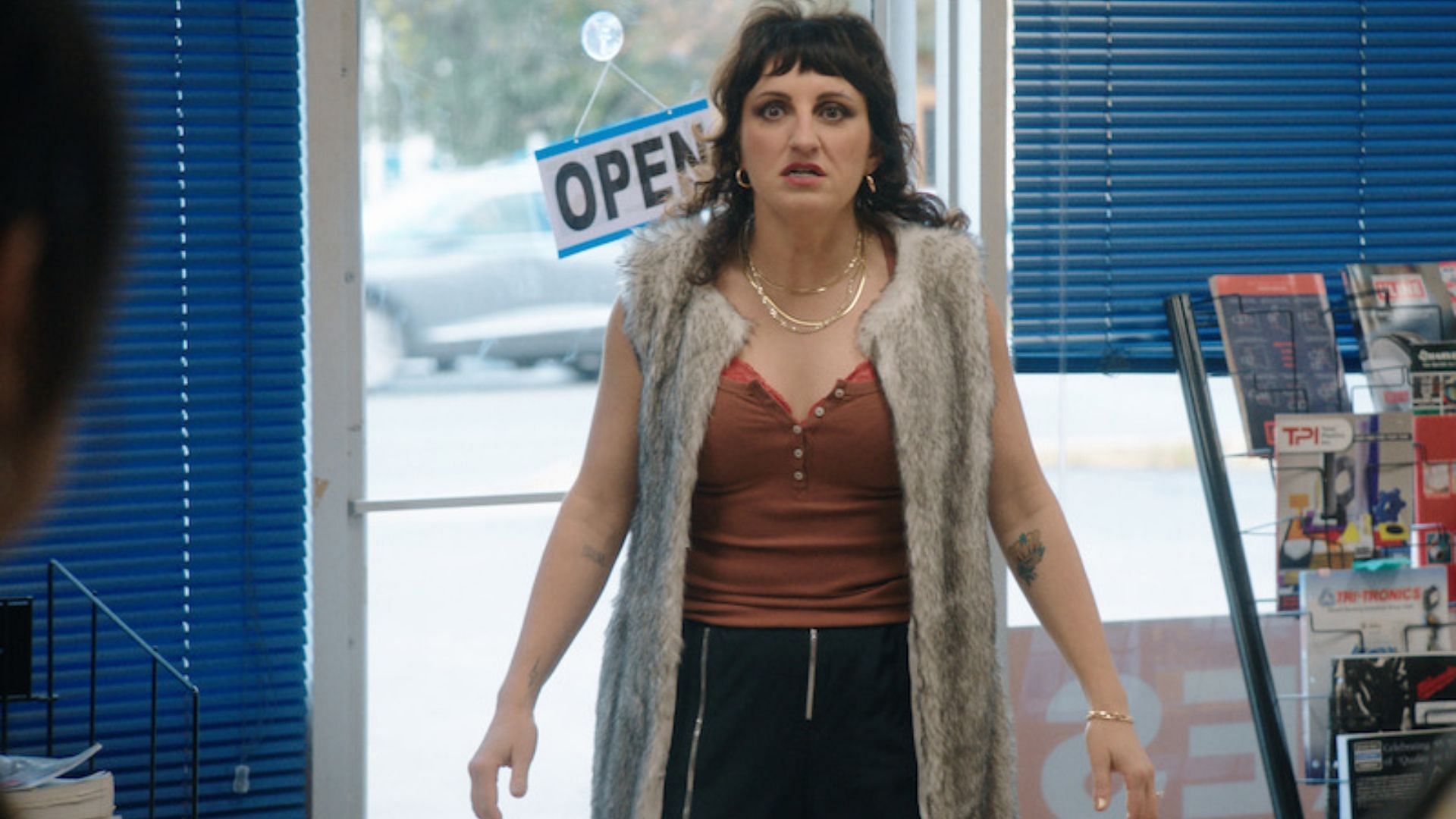 An image of Steph Tolev as Barb in Tires season 2 (Image via Tudum by Netflix)