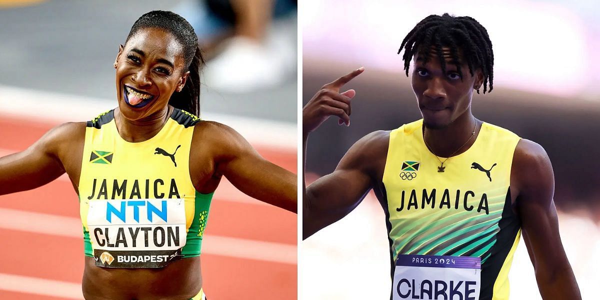 Rushell Clayton and Roshawn Clarke dominate women