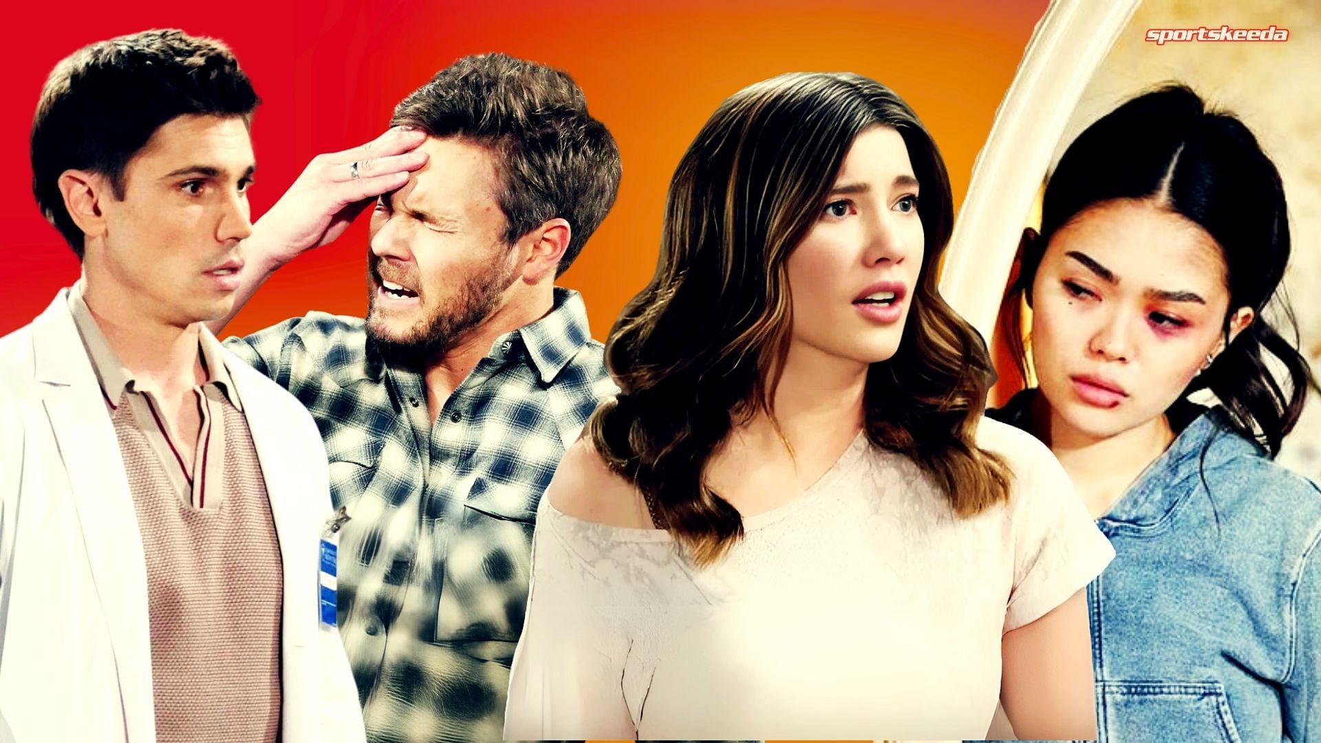 A still from The Bold and The Beautiful (Custom cover edited by Sportskeeda, images via CBS)