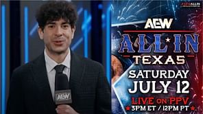 3 matches Tony Khan can confirm for All In 2025 on AEW Grand Slam