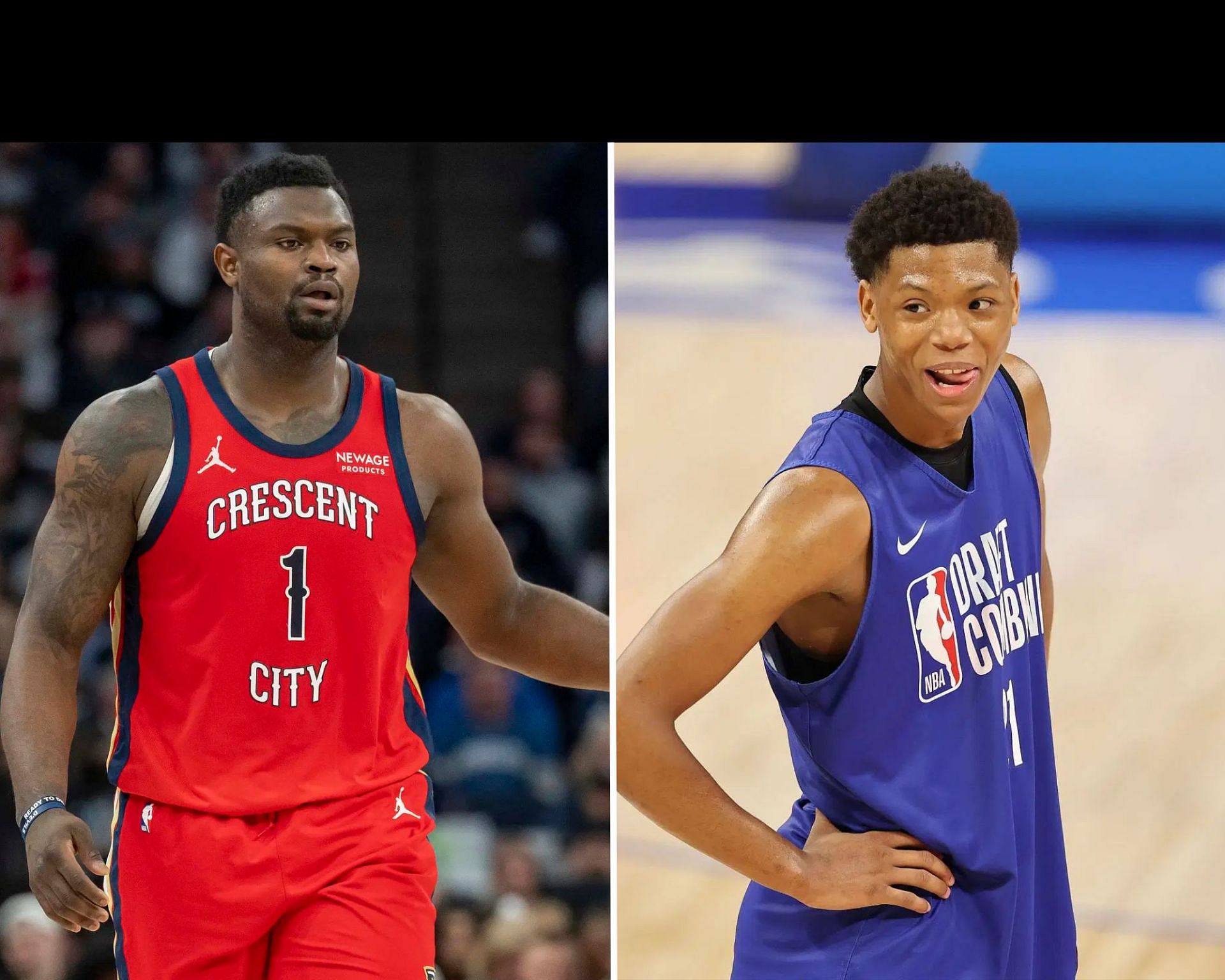 NBA Draft Rumors: Pelicans looking to swing major deal to pair Zion Williamson with 18-year old hotshot (Image sources: Getty and Imagn)