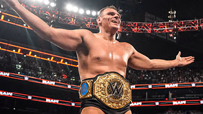 Gunther surprisingly breaks character after winning the World Heavyweight Championship on WWE RAW