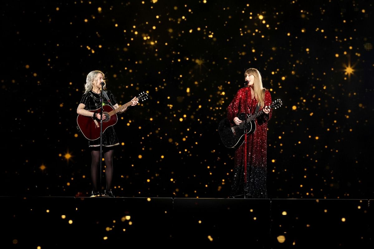 "Occupying the whole top 10 on BB200": Fans react as Phoebe Bridgers shares original Fearless after news of Taylor Swift reclaiming her masters