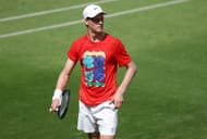 Jannik Sinner at Wimbledon 2025. (Photo: Getty)