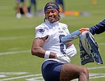 Patriots' Stefon Diggs puts release rumors to rest by attending OTAs after yacht party controversy