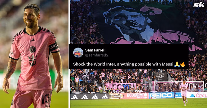 "99% Faith 1% Chance", "Anything possible with Messi" - Fans react as Lionel Messi's Inter Miami name XI for Club World Cup clash against PSG