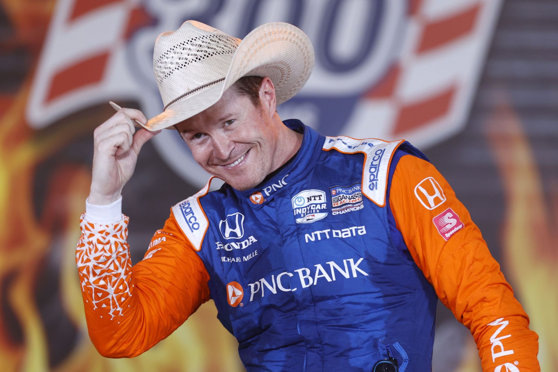 IndyCar gives Scott Dixon a special Indy 500 memorabilia for breaking Mario Andretti's decades-long record