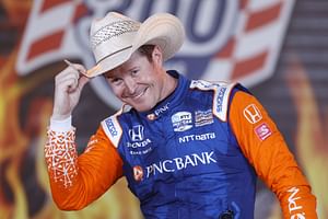 IndyCar gives Scott Dixon a special Indy 500 memorabilia for breaking Mario Andretti's decades-long record