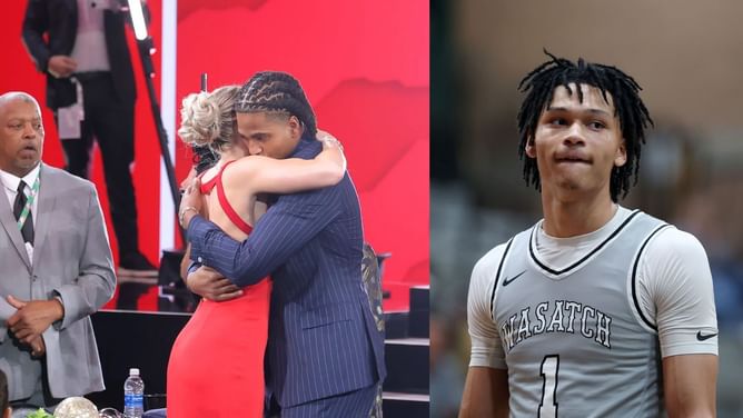 Houston signee Isiah Harwell playfully calls out Collin Murray-Boyles over awkward NBA draft moment