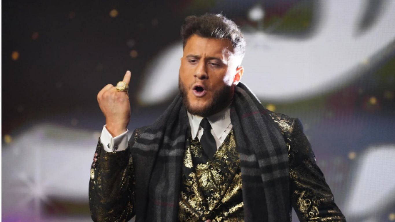 MJF is currently allied with The Hurt Syndicate [ Image from allelitewrestling.com ] 