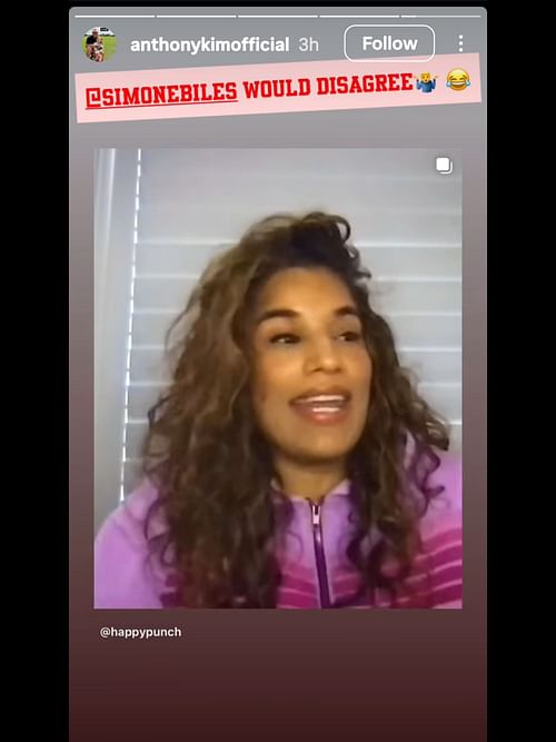 Screenshot from Kim's Instagram story/IG: @anthonykimofficial