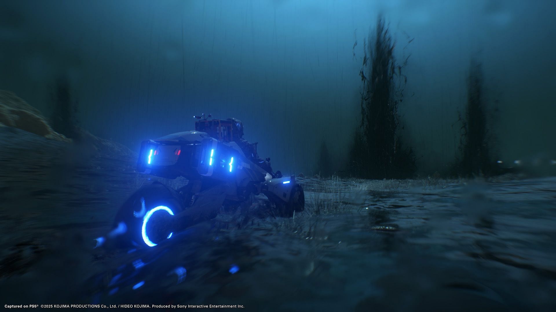 vehicles like the Tri-Cruiser are your best bet for covering long distances quickly while hauling heavy cargo (Image via Sony Interactive Entertainment)