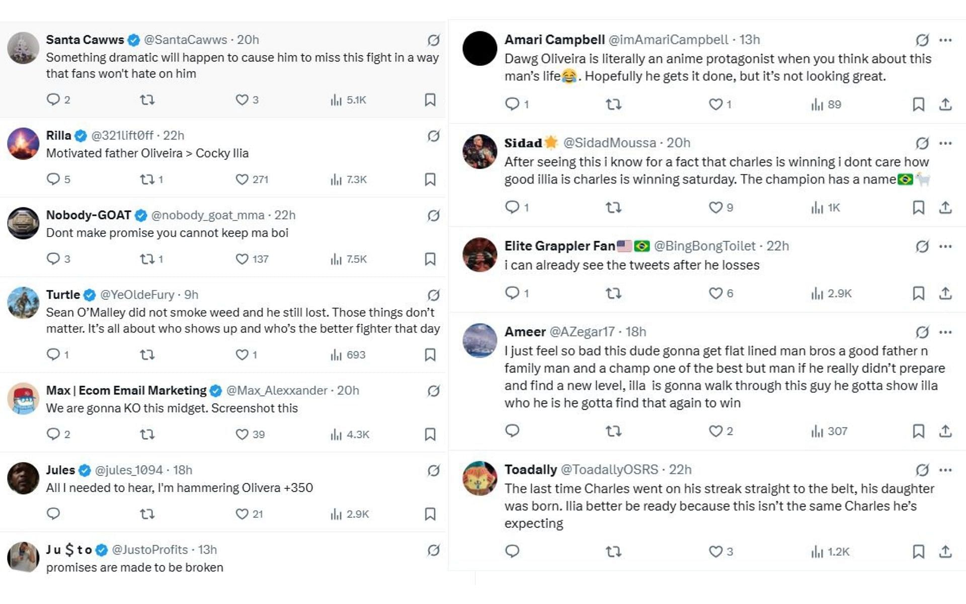 More comments on the video. [Image courtesy: @RedCorner_MMA on X]