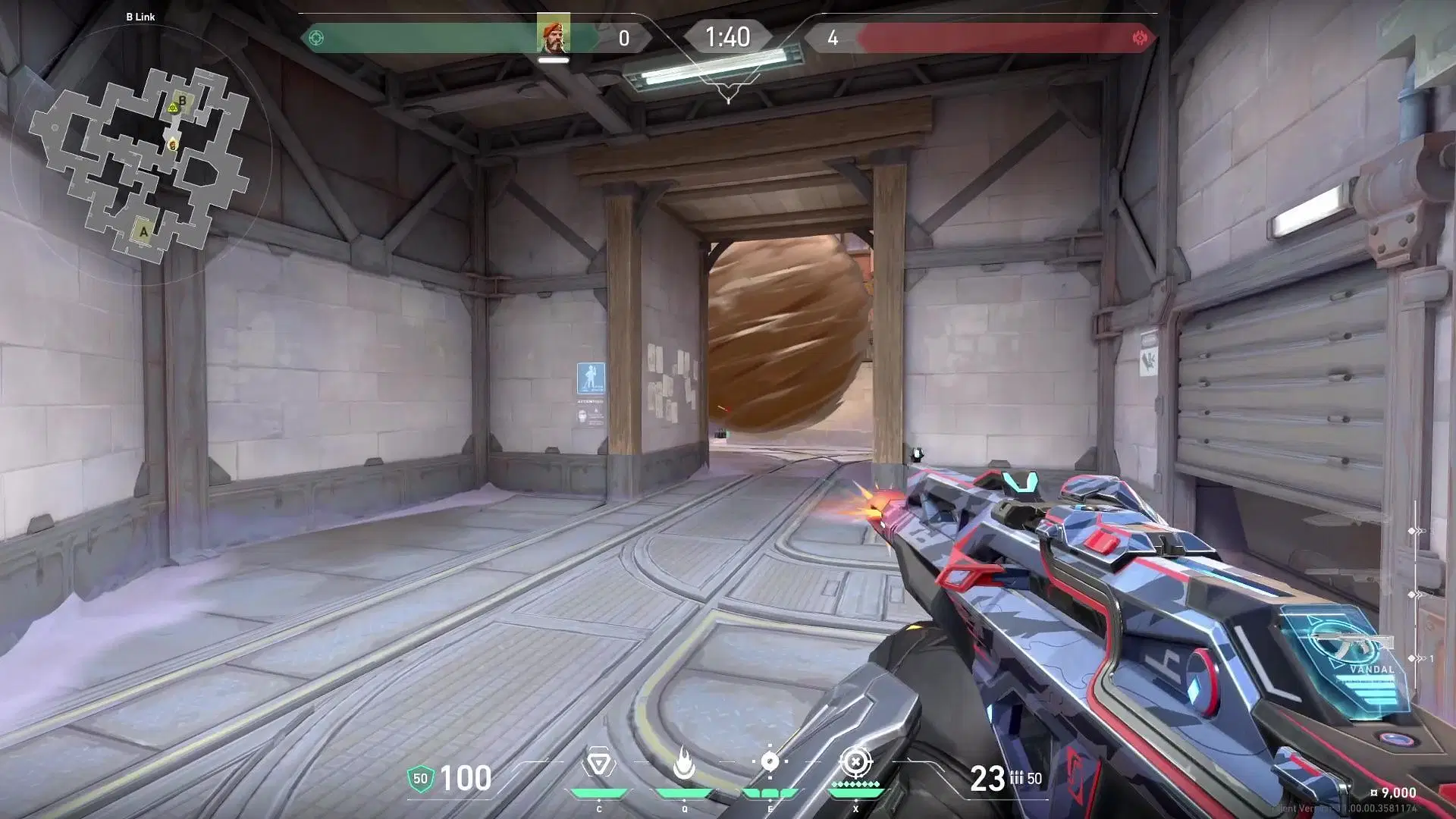 How the one-way smokes look in-game (Image via Riot Games)