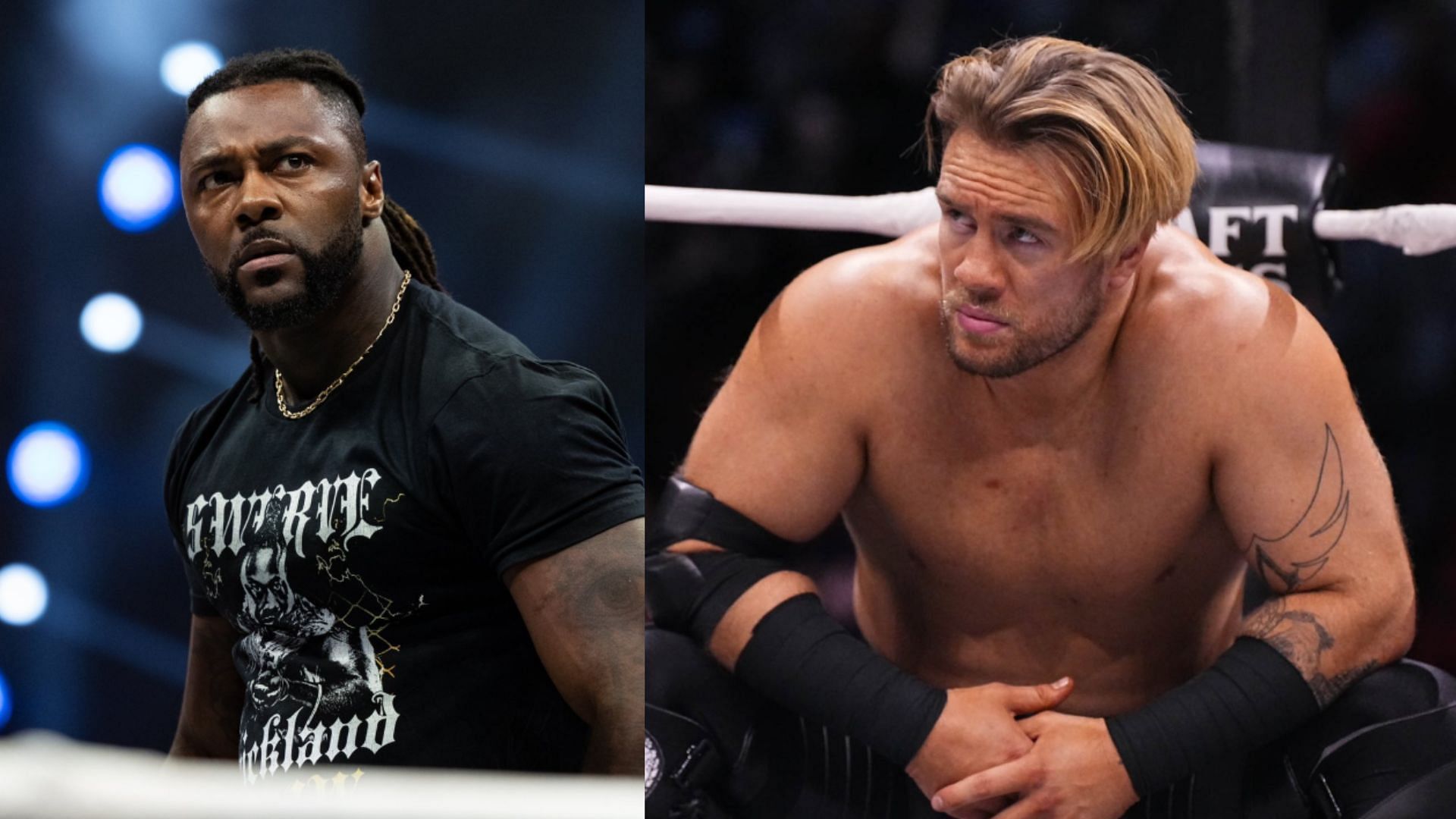 Swerve Strickland (left) / Will Ospreay (right) [Image Credits: X profiles of Strickland and Ospreay]