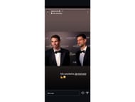 Djokovic’s Instagram story