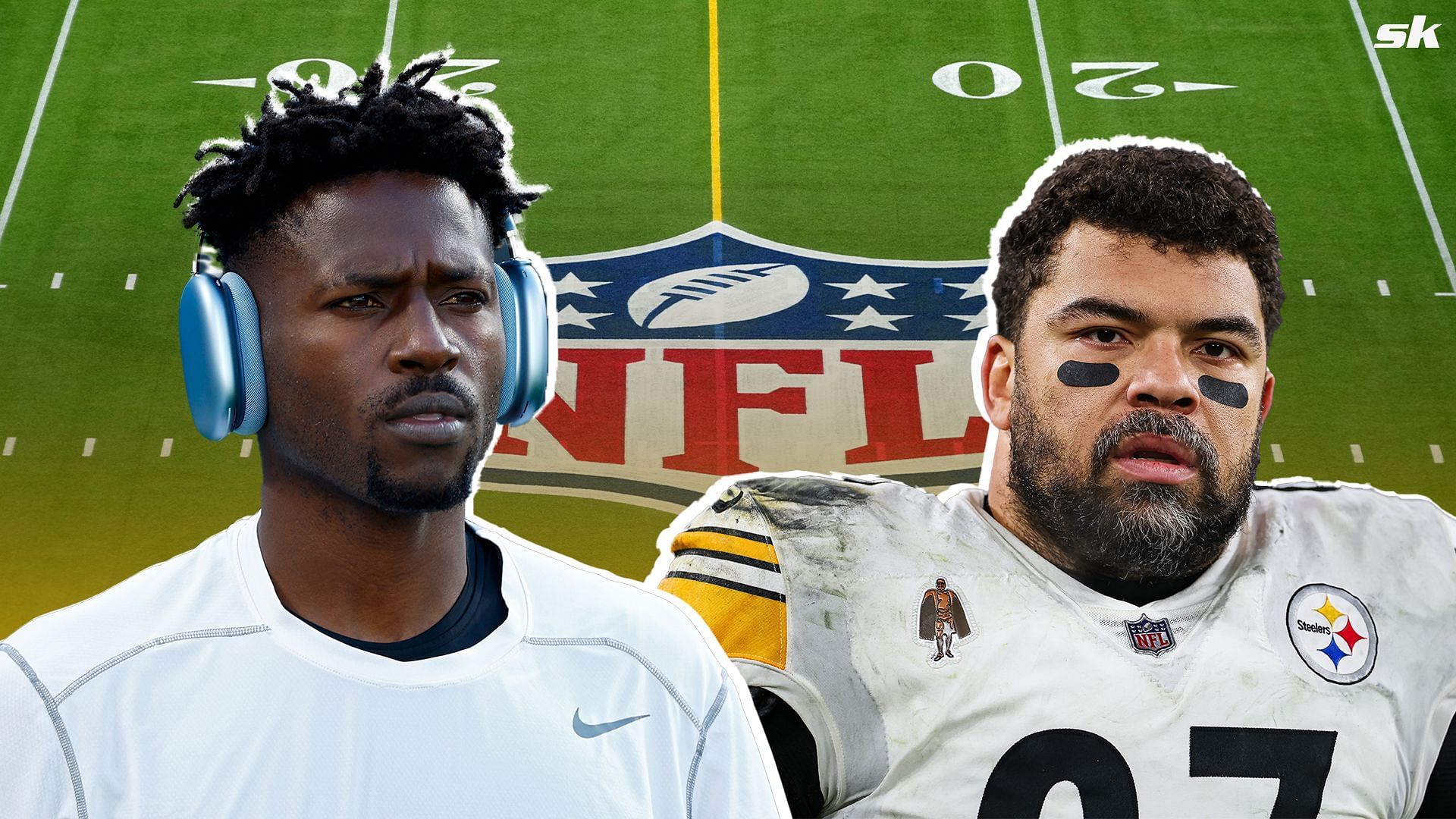 Cam Heyward calls out Antonio Brown for ducking police [Source: Getty]