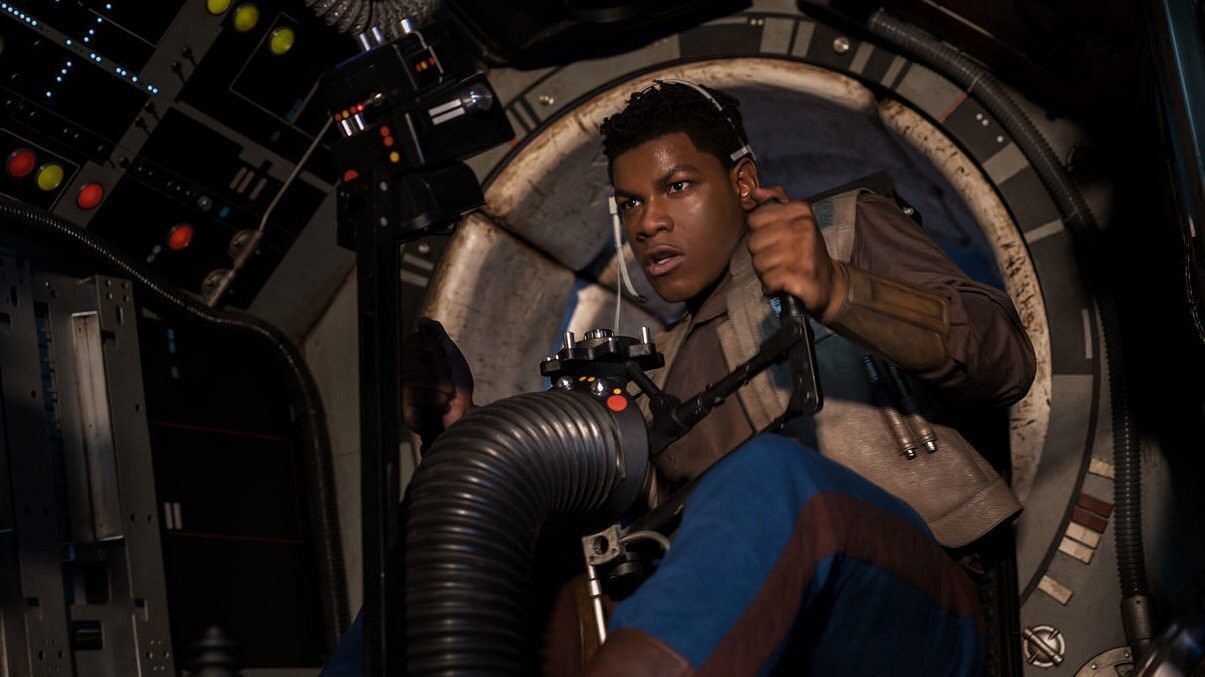 Finn in the concession (photo through stars war)