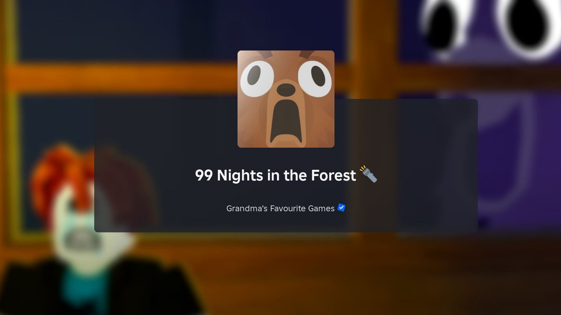 99 Nights in the Forest loading screen