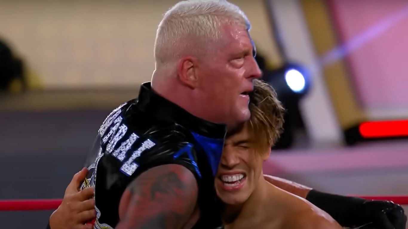 Sammy Guevara and Dustin Rhodes [ Image from AEW