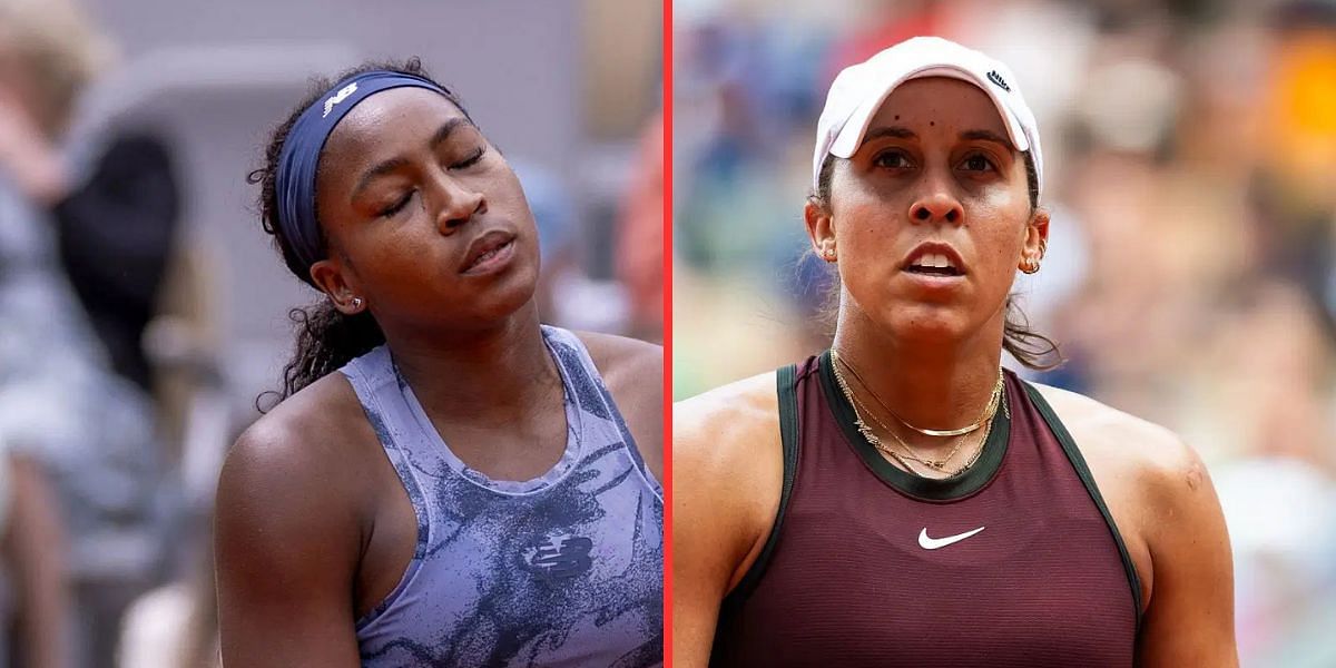 Coco Gauff (left), Madison Keys (right), Sources: Getty