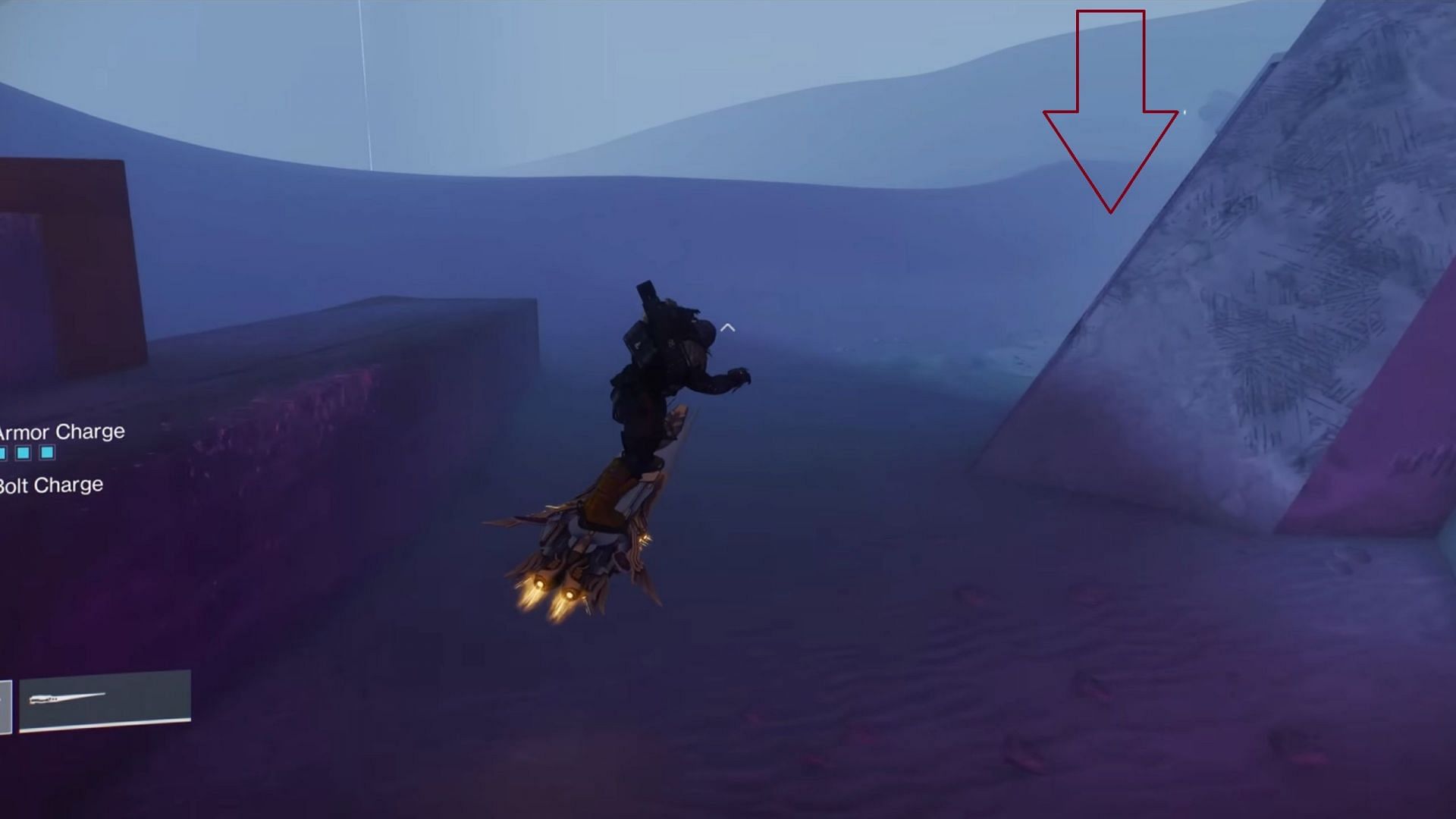 Collectible location before the second encounter (Image via Bungie)