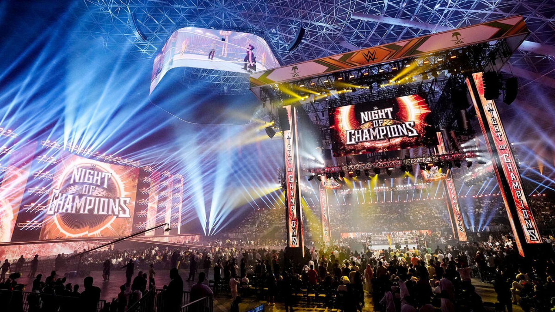 WWE Night of Champions stage [Image Credits: WWE.com]