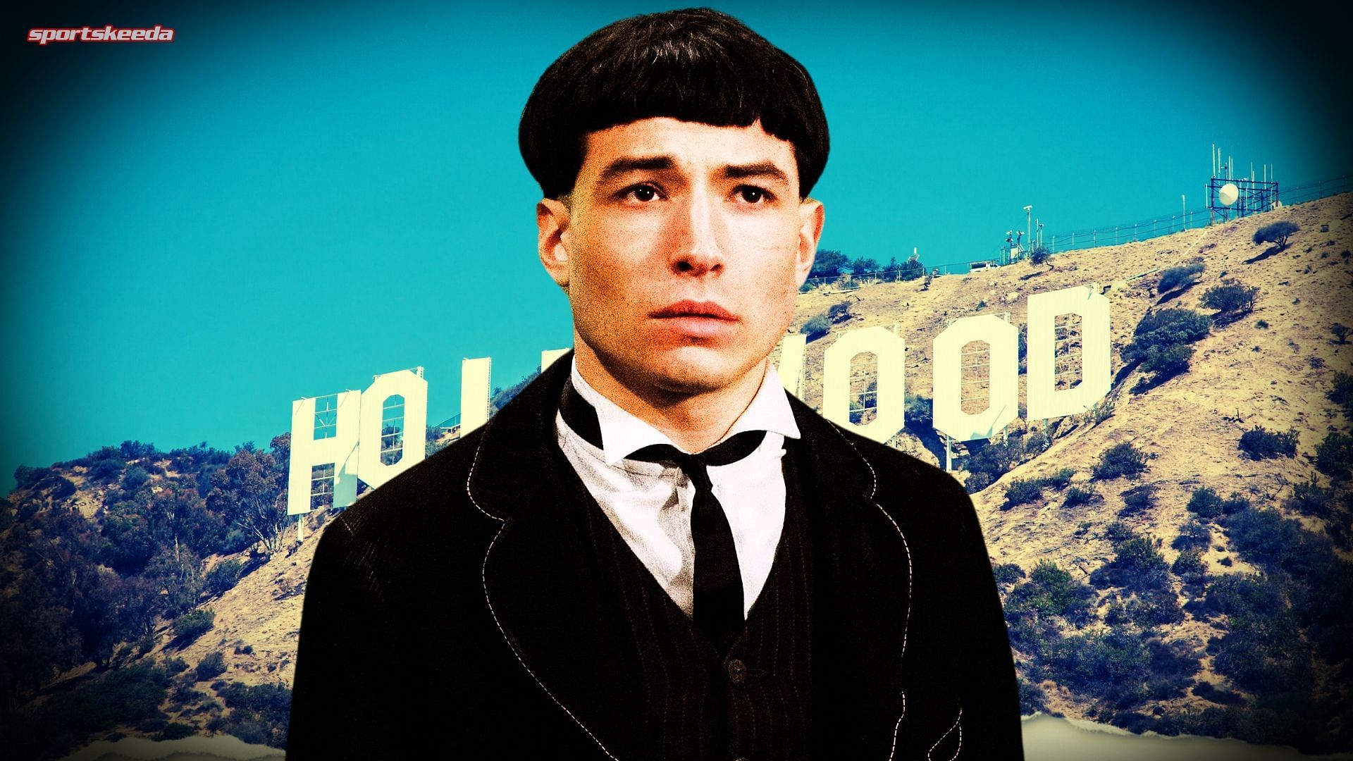 Ezra Miller in Fantastic Beasts: The Crimes of Grindelwald (Custom cover edited by Sportskeeda, original image via Amazon Prime Video)