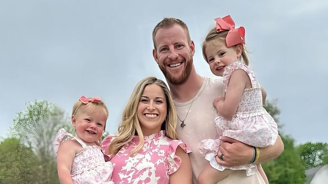 "Girldad journey continues": Carson Wentz and wife Madison announce baby No. 4 in sweet ultrasound reveal