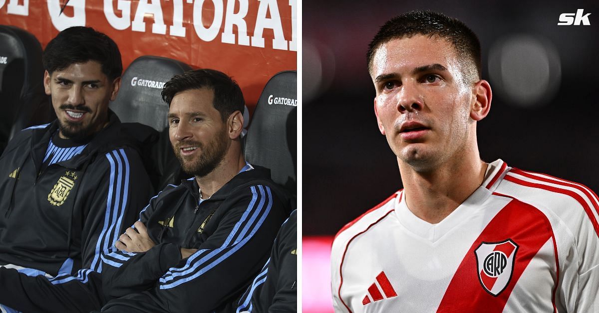 Lionel Messi and Franco Mastantuono