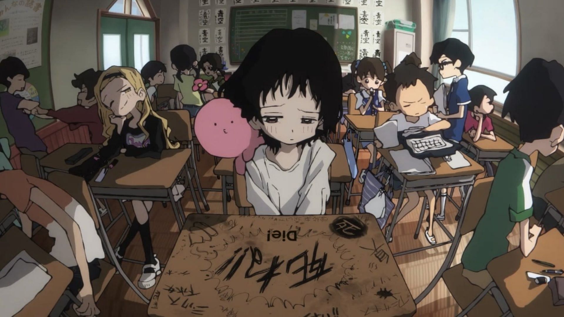 Takopi&rsquo;s Original Sin episode 1: A tragic bond forms as Takopi&rsquo;s joy meets a bullied girl&rsquo;s silent despair (Image via ENISHIYA)