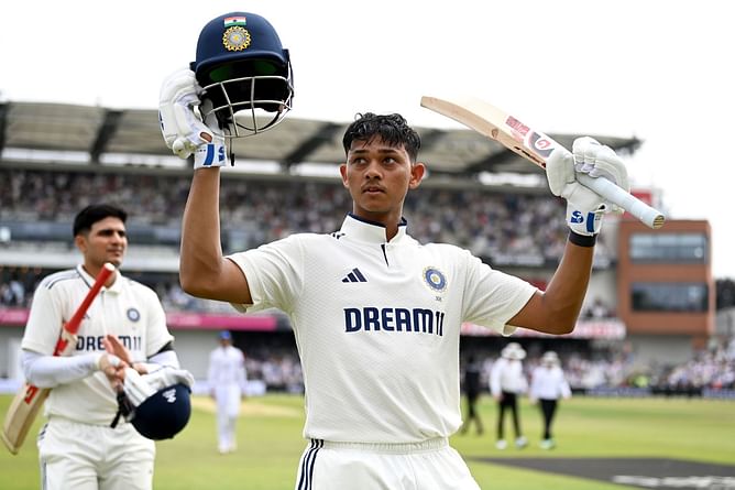 "India's biggest fighter against the British after 1947" - Fans laud Yashasvi Jaiswal for his brilliant ton in ENG vs IND 2025 1st Test