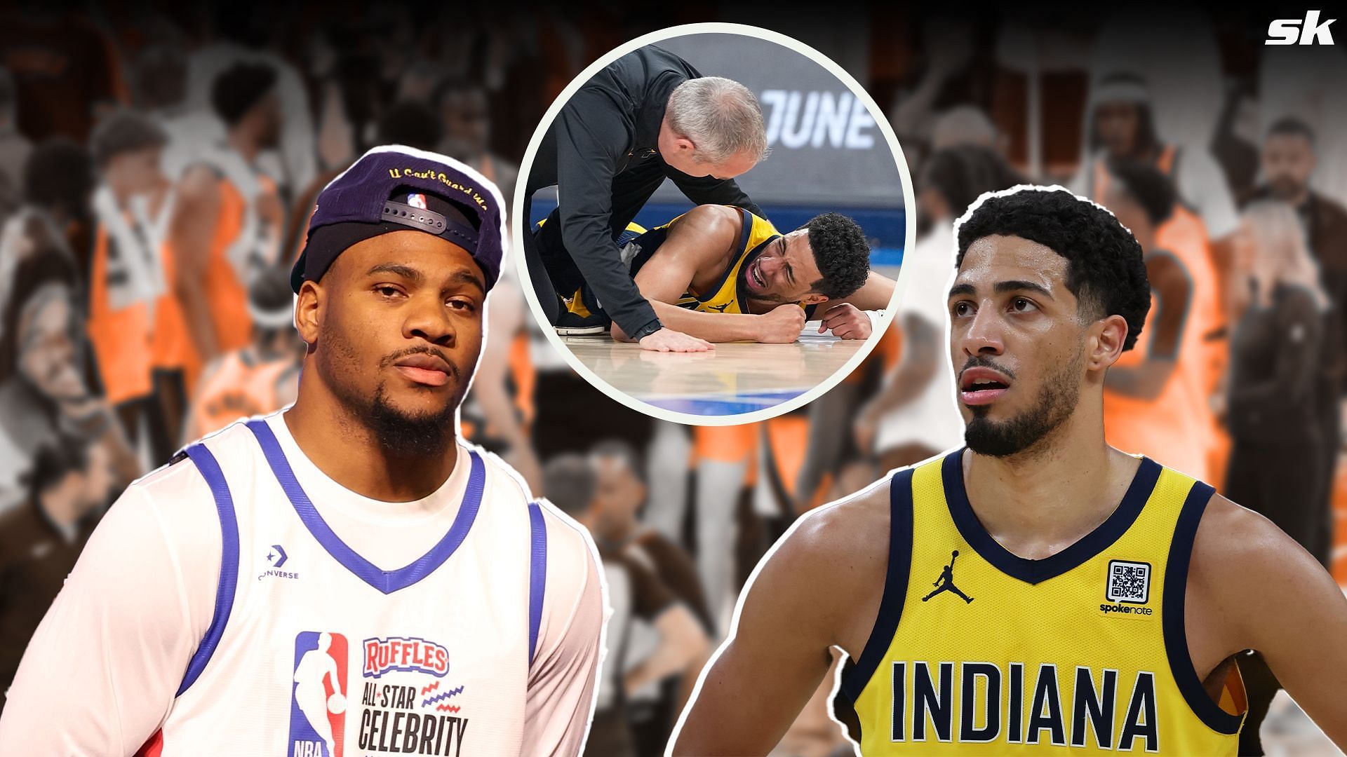 Micah Parsons reshares Tyrese Haliburton&rsquo;s surgery update supporting Pacers star after Achilles injury in NBA Finals [Source: Imagn]