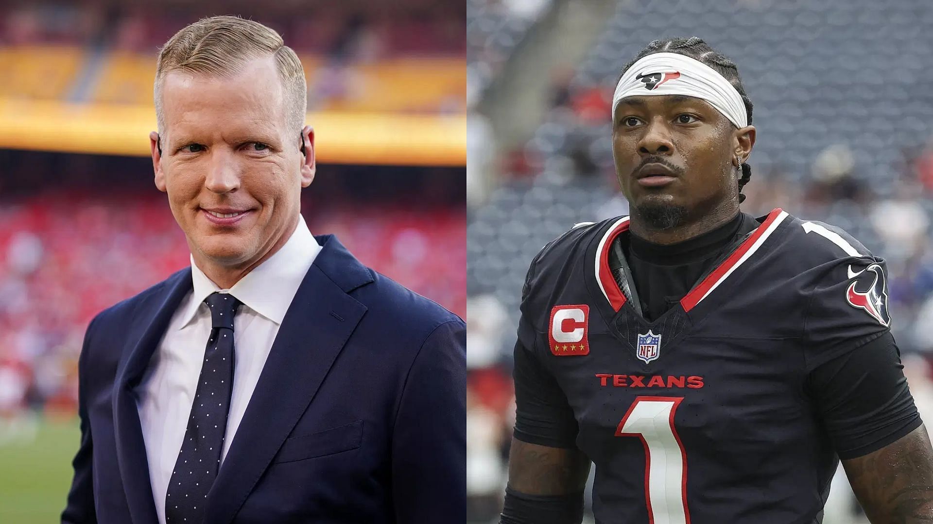 Chris Simms (left); Stefon Diggs (right) [Image credits: Imagin]